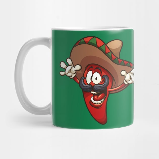 Mexican chili pepper by memoangeles